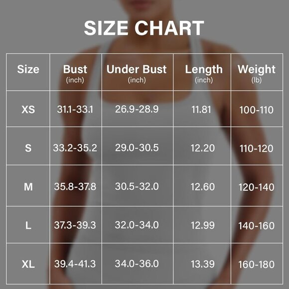 Estile Women's Seamless Racerback Workout Tank Top, White, Medium - Picture 6 of 6